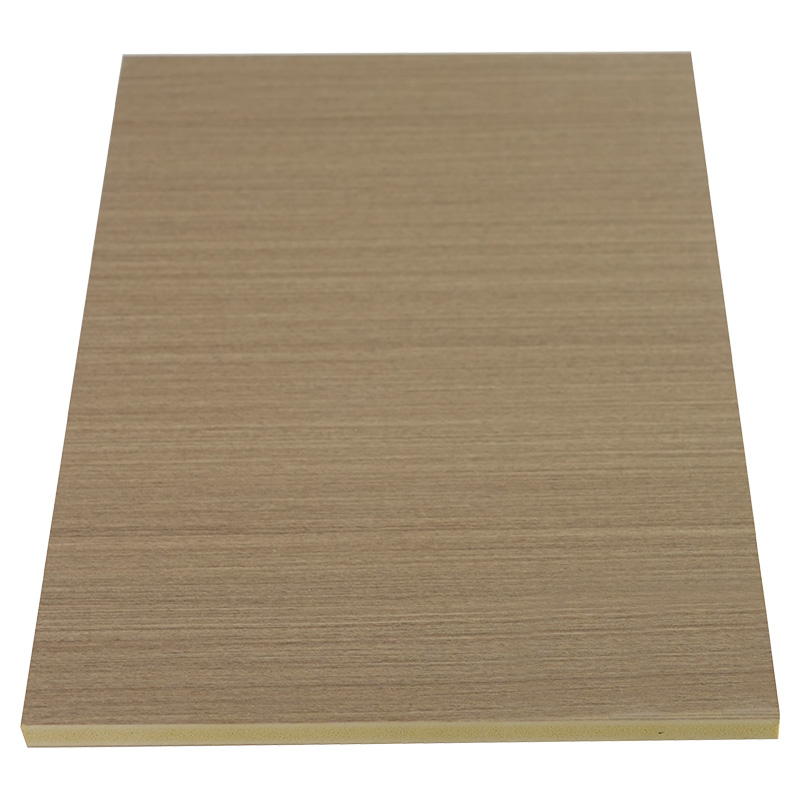 Panel dinding komposit buluh-plastik 1220mm lebar dengan venir kayu arang buluh