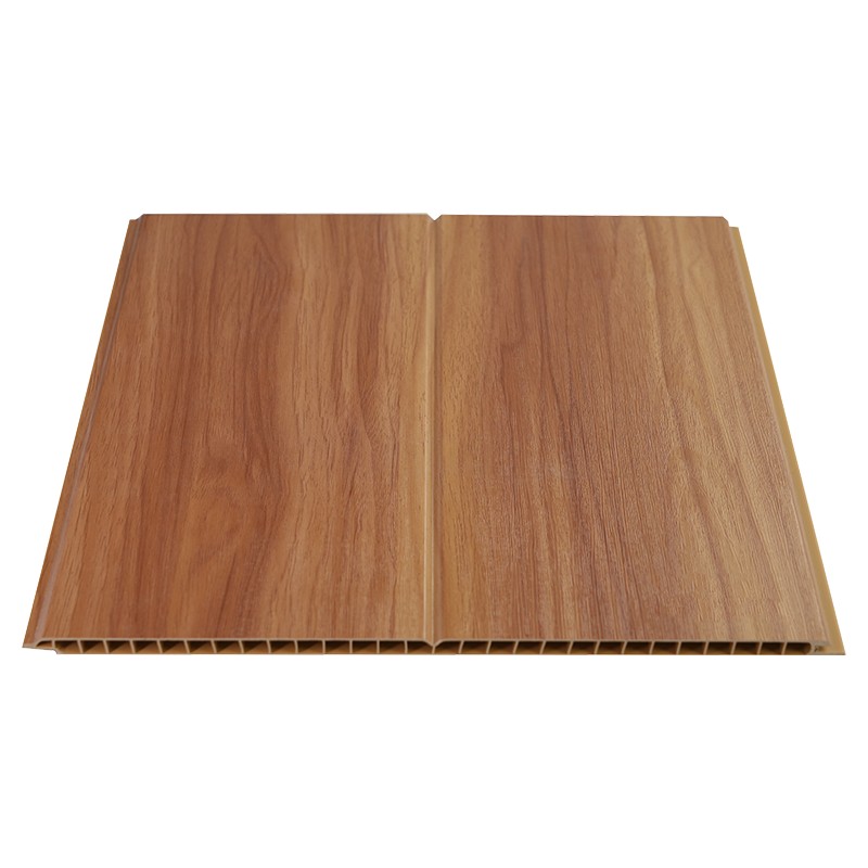 300mm lebar, 9mm tebal PVC dinding dalaman dan siling panel hiasan kelembapan-kalis air