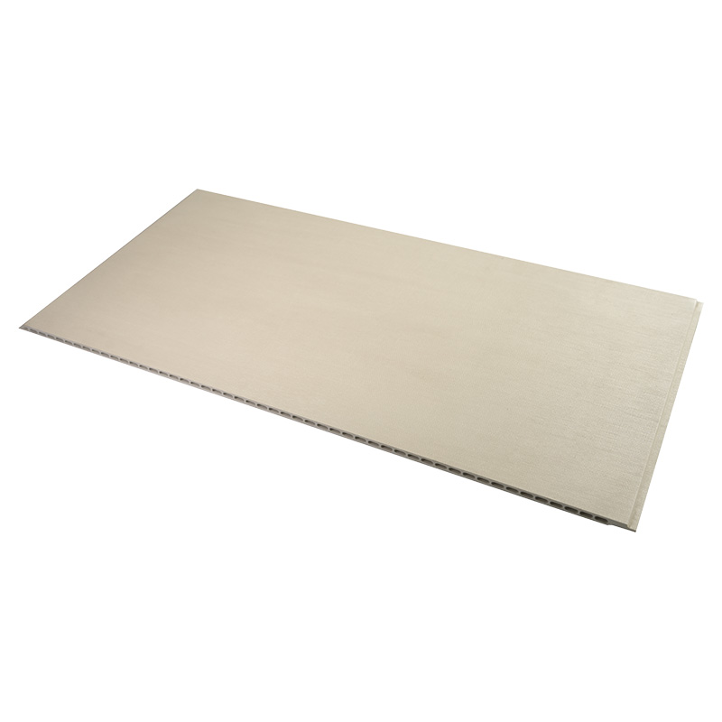 Lebar 600mm ketebalan 9mm ketebalan tegar pvc panel dinding bersepadu kesan tahan untuk pemasangan cepat rumah