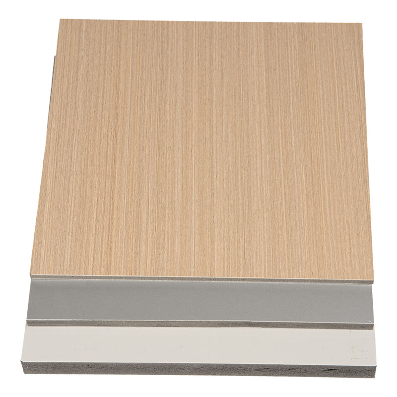 Slotted Panel Dinding PVC Plastik Kayu Lancar