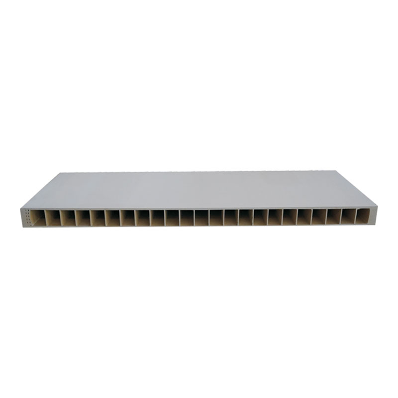 Panel Pintu Teras Hollow WPC 905*45.5mm Kelembapan-Bukti